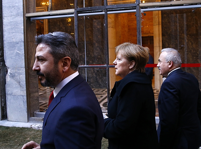 Almanya Başbakanı Merkel TBMM'yi ziyaret etti