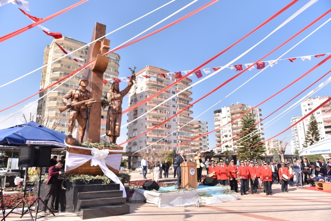 Mersin'de "Zeytin Dalı Anıtı" açıldı