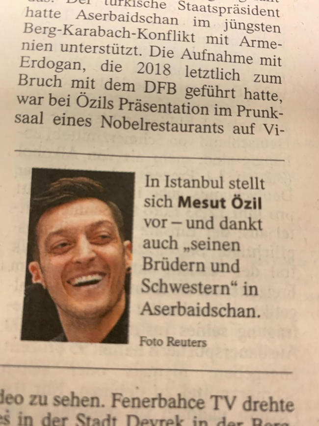 Mesut Özil Avrupa'da da manşetlerde