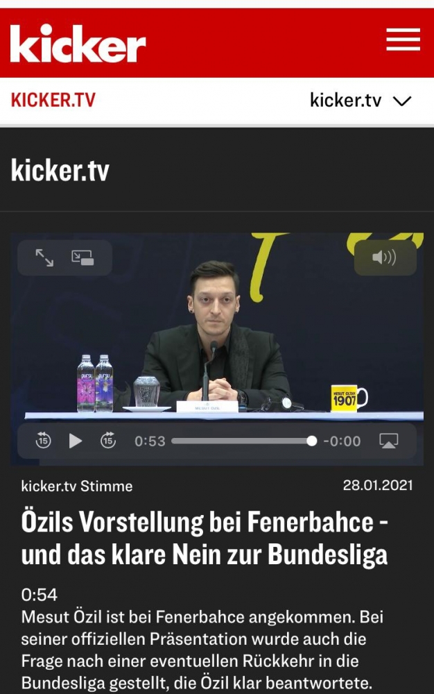 Mesut Özil Avrupa'da da manşetlerde