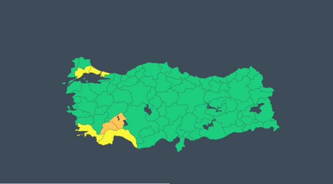 İstanbul için sarı uyarı: Sel ve doluya dikkat