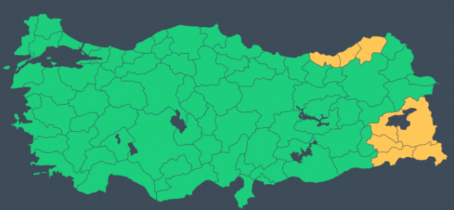 Meteorolojiden 8 il için çığ uyarısı