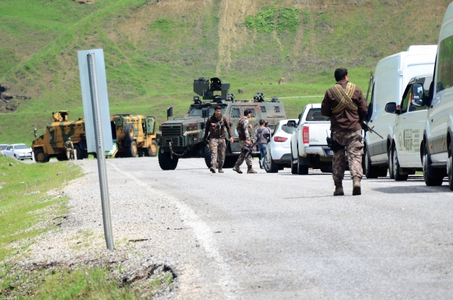 Menfeze yerleştirilen bomba etkisiz hale getirildi