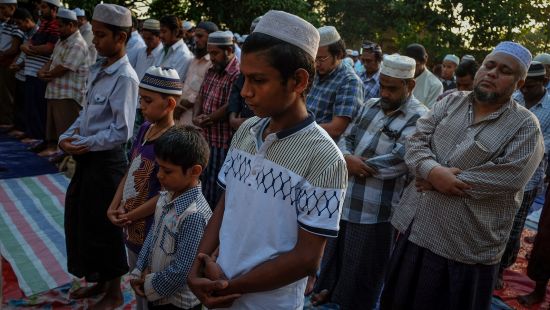 Myanmar'daki Müslümanların Kurban Bayramı coşkusu