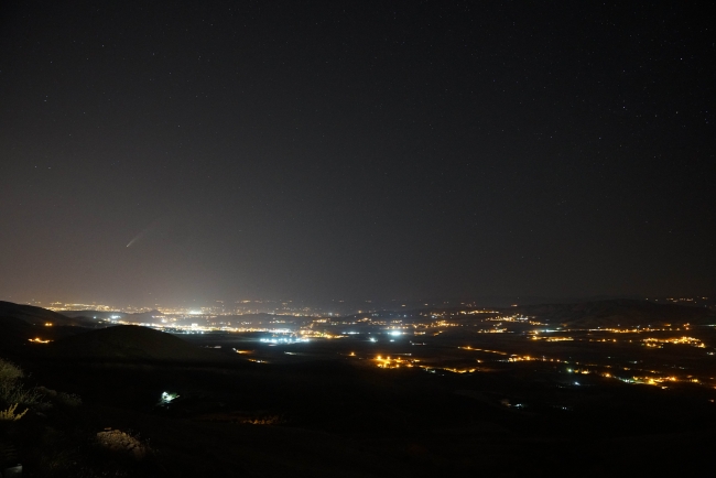 Neowise kuyruklu yıldızı, Malatya semalarında gözlendi