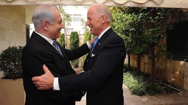 İsrail Başbakanı Binyamin Netanyahu ve ABD Başkanı Joe Biden. Fotoğraf: AA / Arşiv