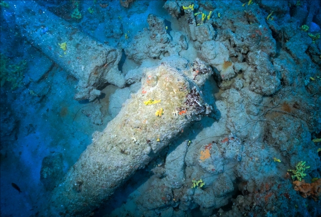 Koyun Adaları Deniz Savaşı'nın kalıntıları bulundu