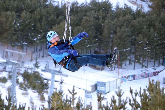 Palandöken'de adrenalin dolu aktiviteler