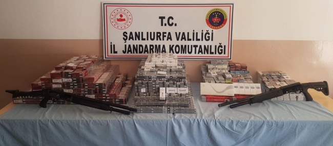 Şanlıurfa'da sigara kaçakçılığı operasyonu: 4 gözaltı