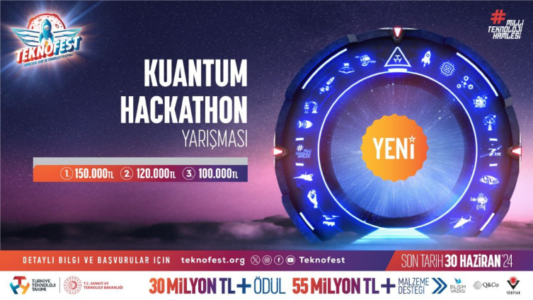 Genç mühendisler TEKNOFEST Kuantum Hackathon Yarışması'nda buluşuyor