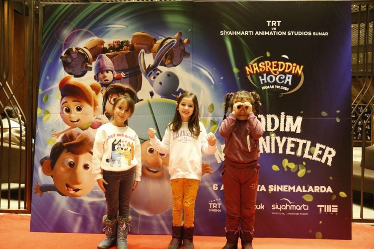 TRT ortak yapımı "Nasreddin Hoca Zaman Yolcusu: Kadim Medeniyetler" filminin ön gösterimi yapıldı