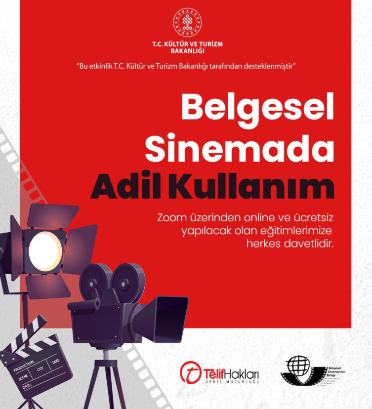 Belgesel Sinemacılar Birliği'nden belgesel sinemada "adil kullanım" hakkı semineri