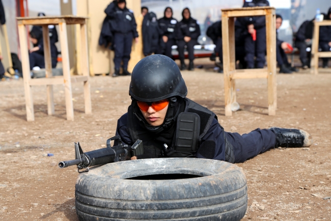 Türk polisinin verdiği eğitim göz kamaştırıyor