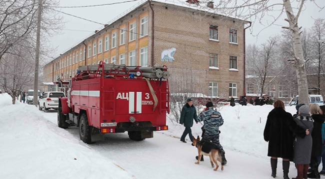 Rusya'da bir okulda bıçaklı saldırı