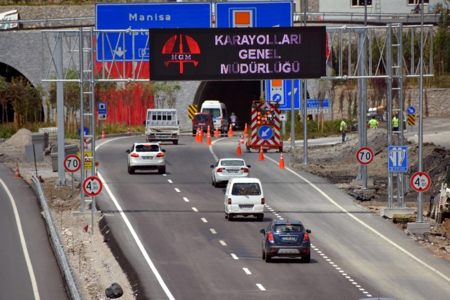 Sabuncubeli Tünelleri'nden 15 günde 600 bin araç geçti