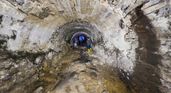 4 asırlık tarihi tüneller turizme kazandırılıyor