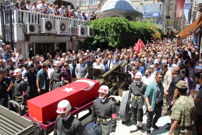 Şehit er Fatih Ercan son yolculuğuna uğurlandı