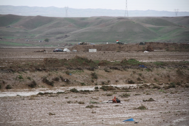 Irak'ta şiddetli yağışlar sebebiyle kriz masası kuruldu