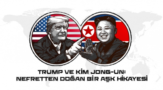 ABD Başkanı Trump ve Kuzey Kore lideri Kim yeniden bir arada