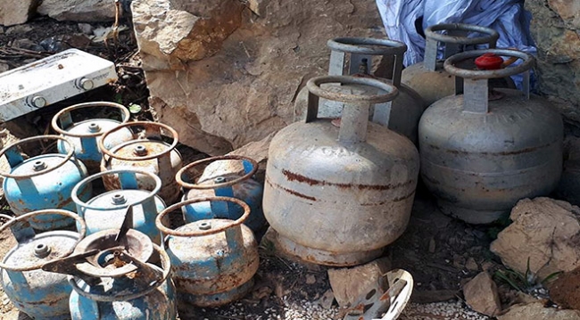 Tunceli'de terör örgütüne ait mağara ve sığınaklar imha edildi