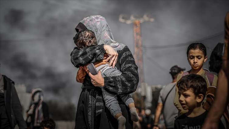 Gazze'nin güneyi Filistinliler için İsrail'in saldırılarından ''kurtuluş'' anlamına gelmiyor. Fotoğraf: AA