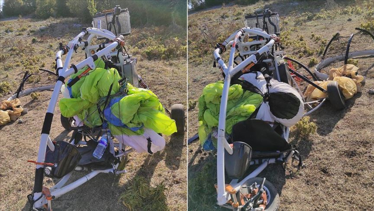 Paramotorla Münbiç'ten havalanan ve sınırı geçip Hatay'a inen teröristler de olmuştu.