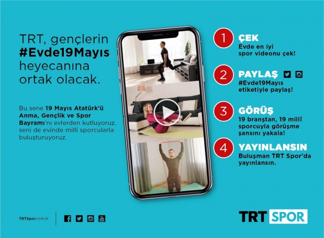 TRT, gençleri ünlü sporcularla buluşturacak