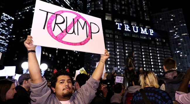 Trump yönetiminin ilk yılına protestolar damga vurdu