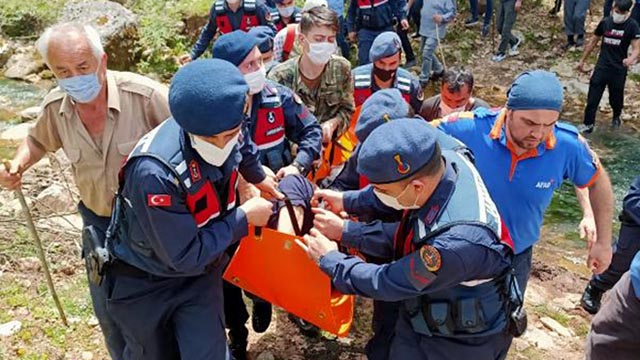 Bartın'da kaybolan yaşlı adam 45 saat sonra bulundu