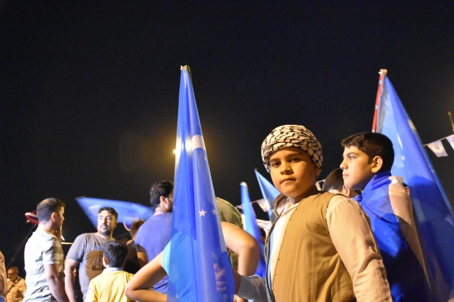 Türkmenlerin seçim protestosu 12. gününde