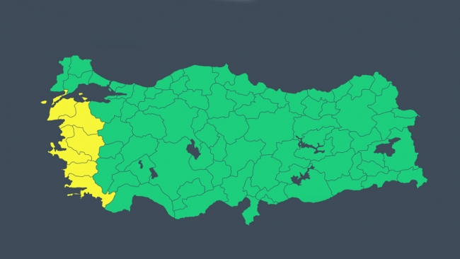 Meteoroloji'den 6 il için sarı uyarı: Kuvvetli fırtına geliyor