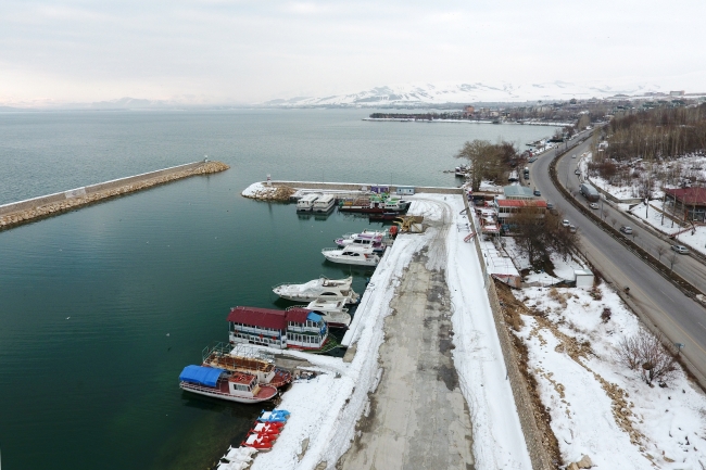 Van Gölü'nün çehresi baştan aşağı değişiyor