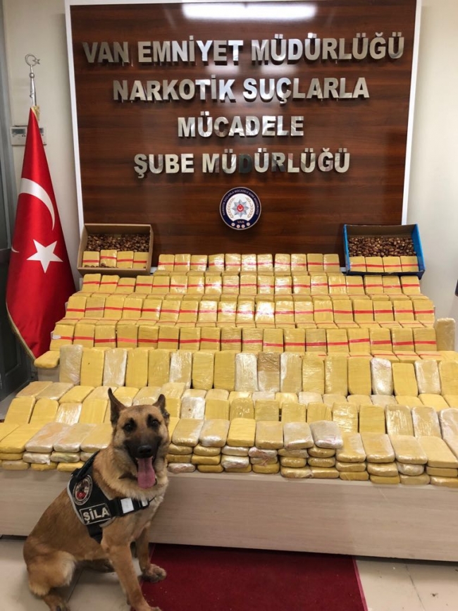 Van'da 138 kilo eroin ele geçirildi