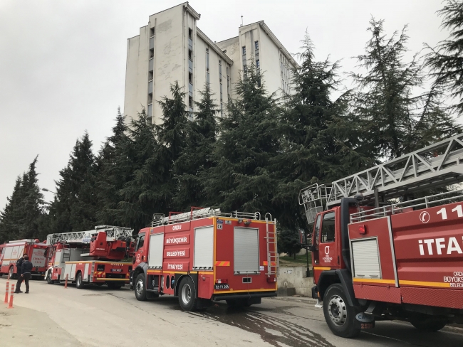 Ordu Devlet Hastanesi'nde yangın