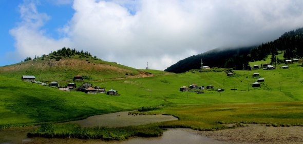 Karadeniz yaylaları vatandaşlara huzur veriyor