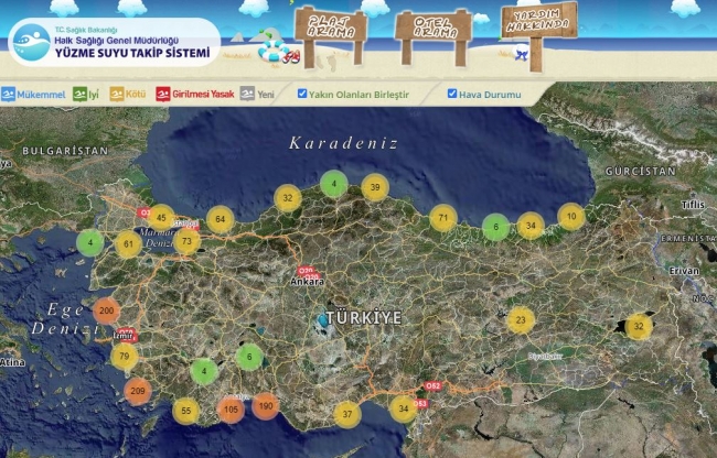 Sağlık Bakanlığından 'Yüzme Suyu Takip Sistemi'